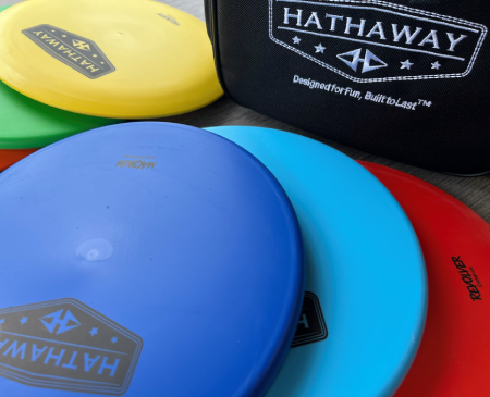 Disc golf set